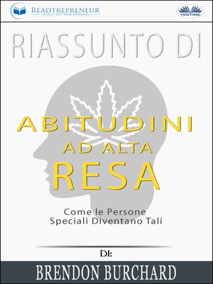 cover image of Riassunto Di Abitudini Ad Alta Resa